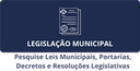 LEGISLAÇÃO MUNICIPAL